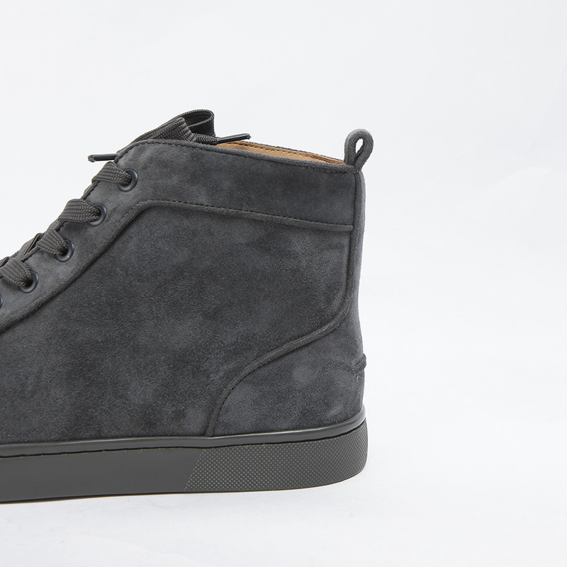 [made  to order] ch**an louboutin S*per perfect l**is camo suede high top sneakers made to order