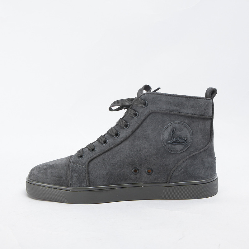 [made  to order] ch**an louboutin S*per perfect l**is camo suede high top sneakers made to order