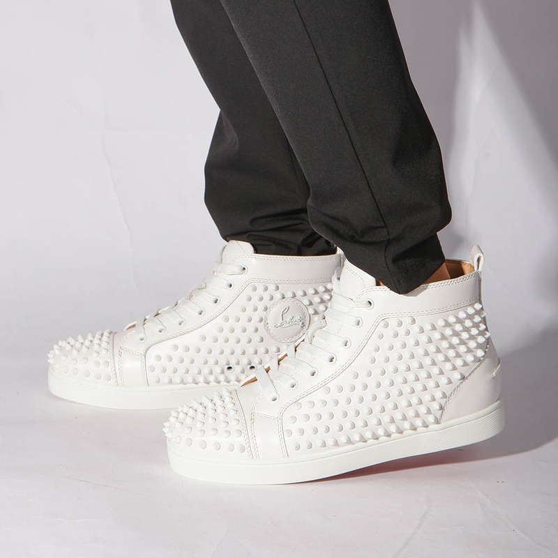 Ch**an louboutin limited version  christmas louboutin l**is spikes men