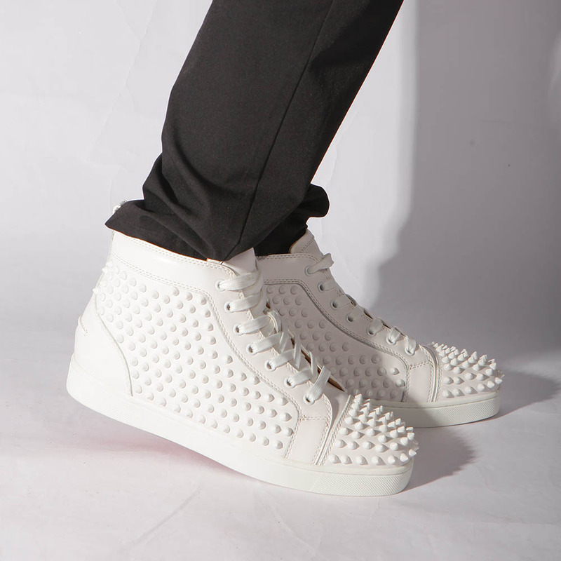 Ch**an louboutin limited version  christmas louboutin l**is spikes men