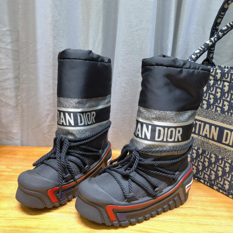 D*or alps snow boot black