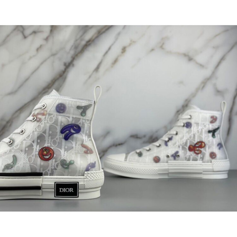 D*or b23 D*or and kenny scharf high-top sneaker