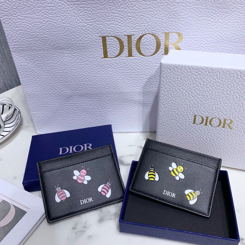 D*or bee printed card holder