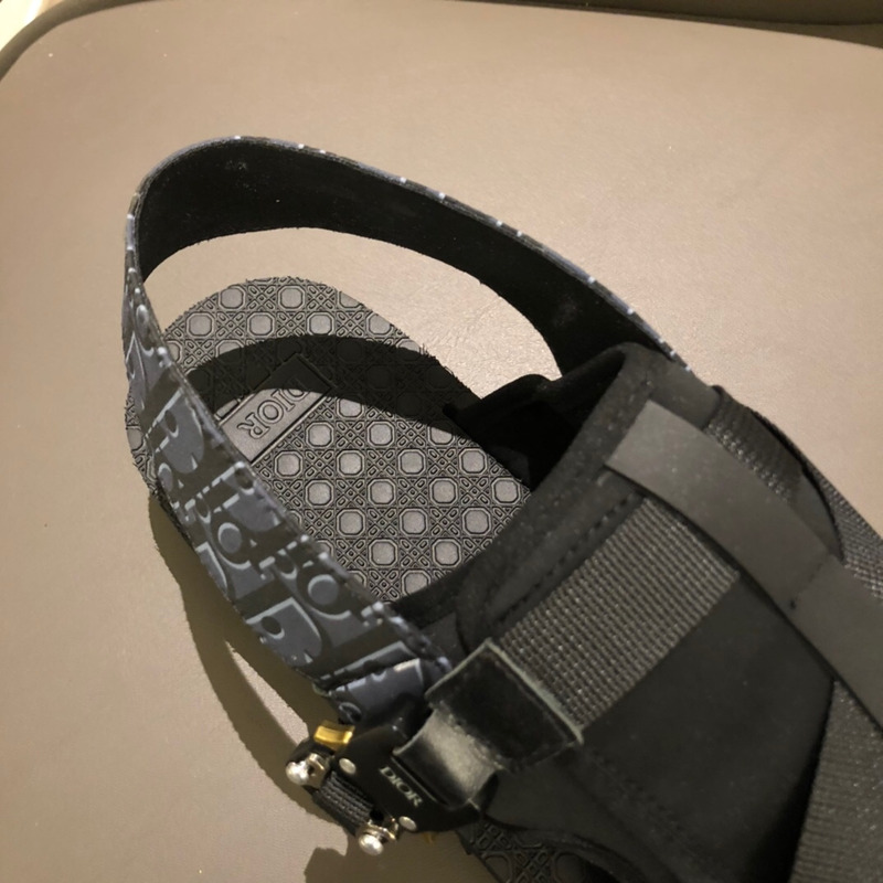 D*or sandal in oblique jacquard