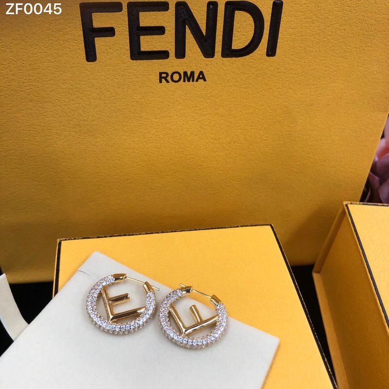 F**di earrings