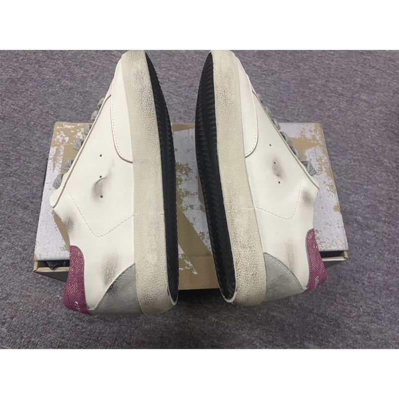 g*u*i S*perstar bow lace-up sneakers