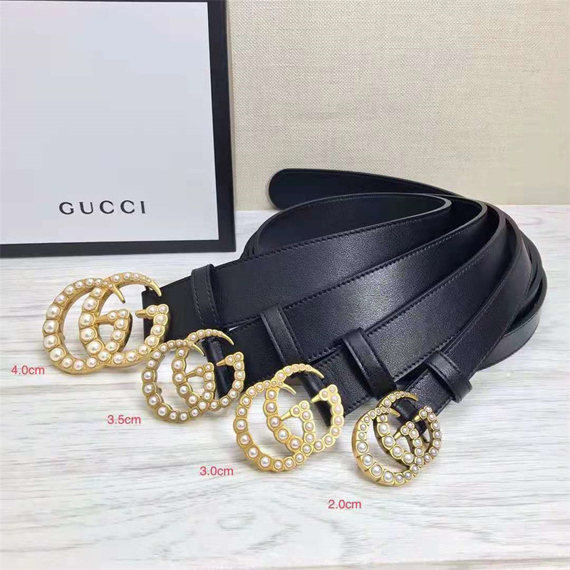 G*u*i pearl black belt
