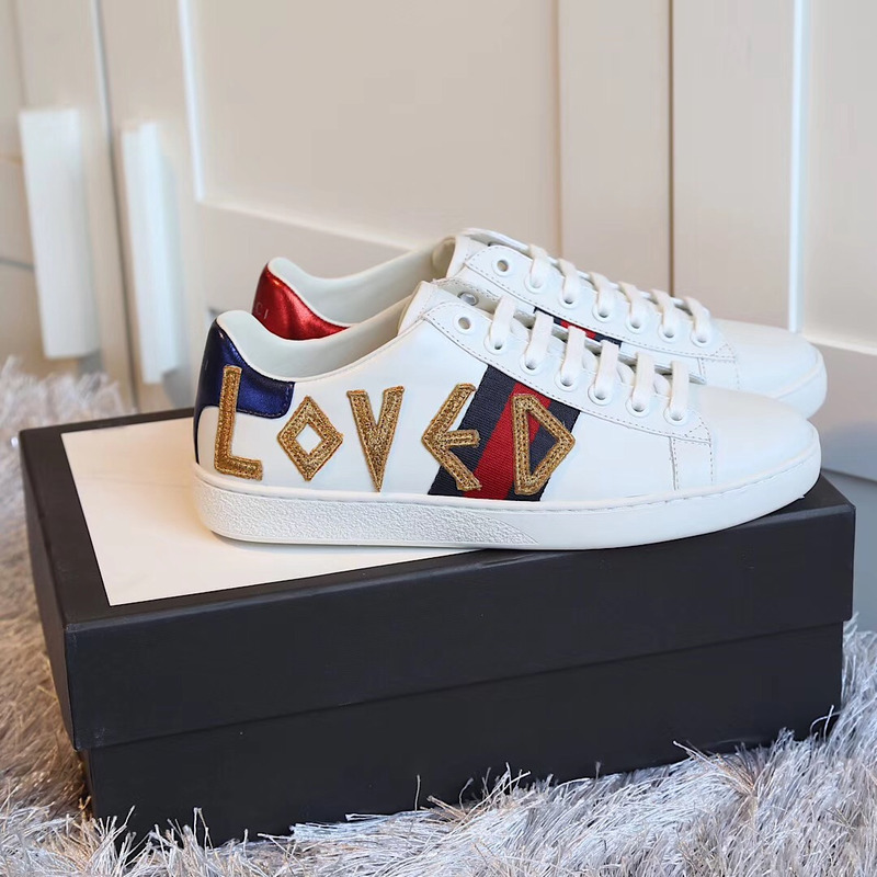 G*u*i ace embroidered sneaker