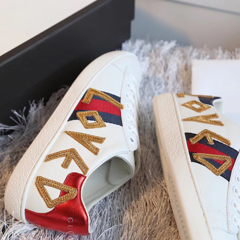 G*u*i ace embroidered sneaker