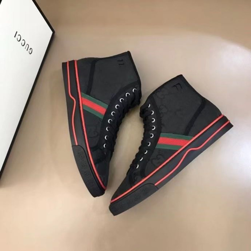 G*u*i x off-white the grid high top sneaker