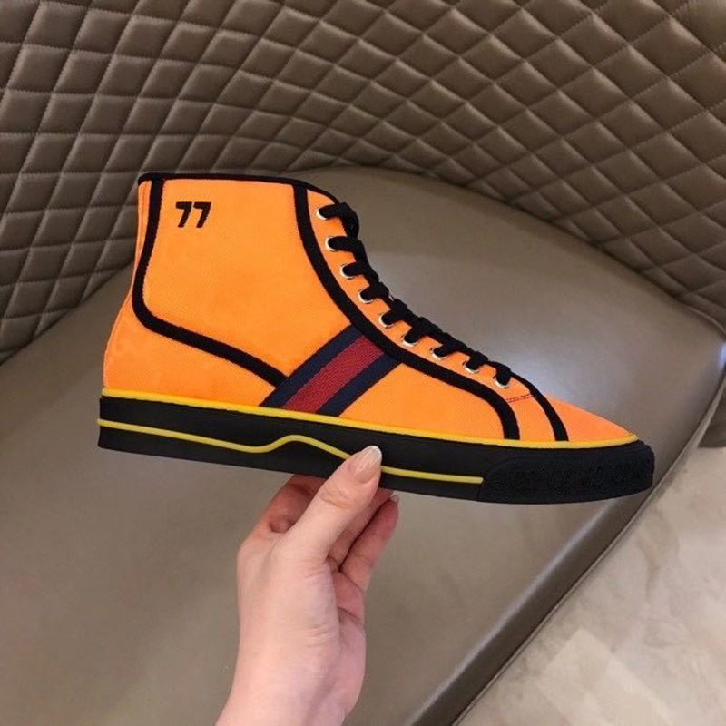 G*u*i x off-white the grid high top sneaker