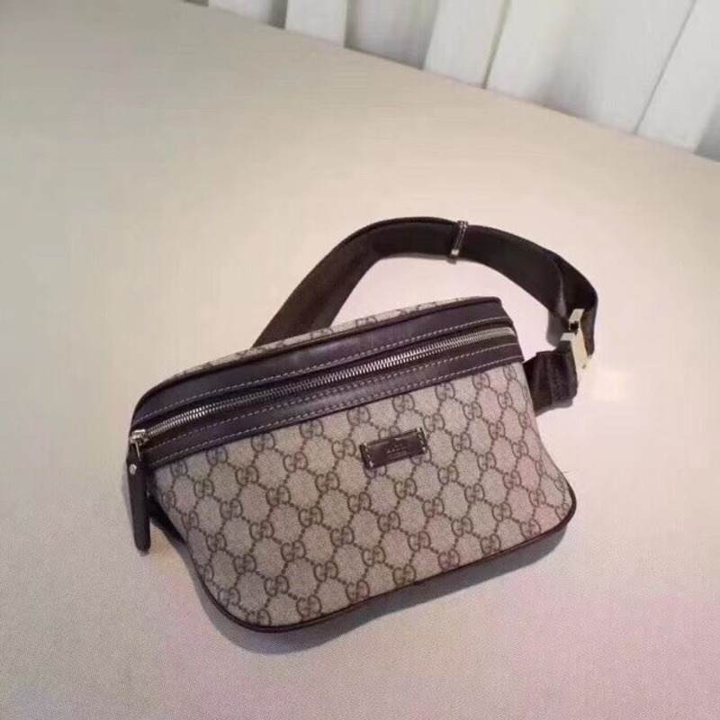 G*u*i brown belt bag