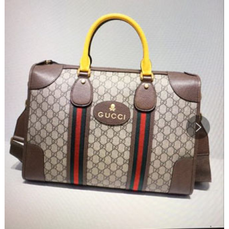 soft G*u*i duffle bag with web