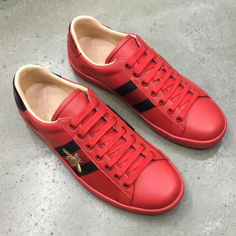 G*u*i red bee''s sneakers