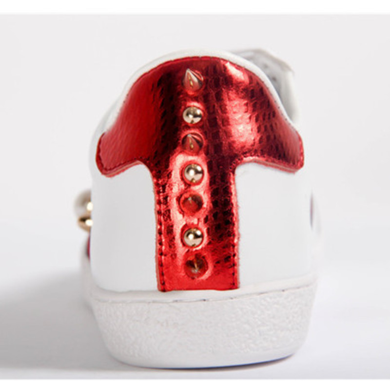 G*u*i pearl white sneakers