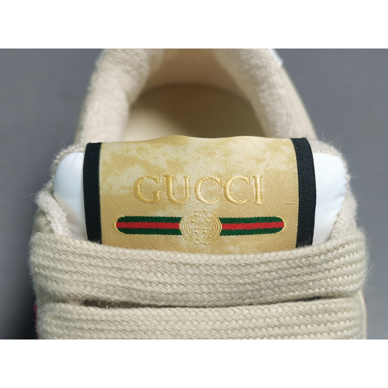 G*u*i low pink green old casual shoes woman