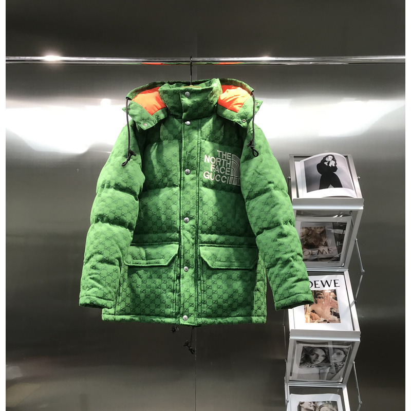 the n0*h F**e x g*u*i edition down jacket
