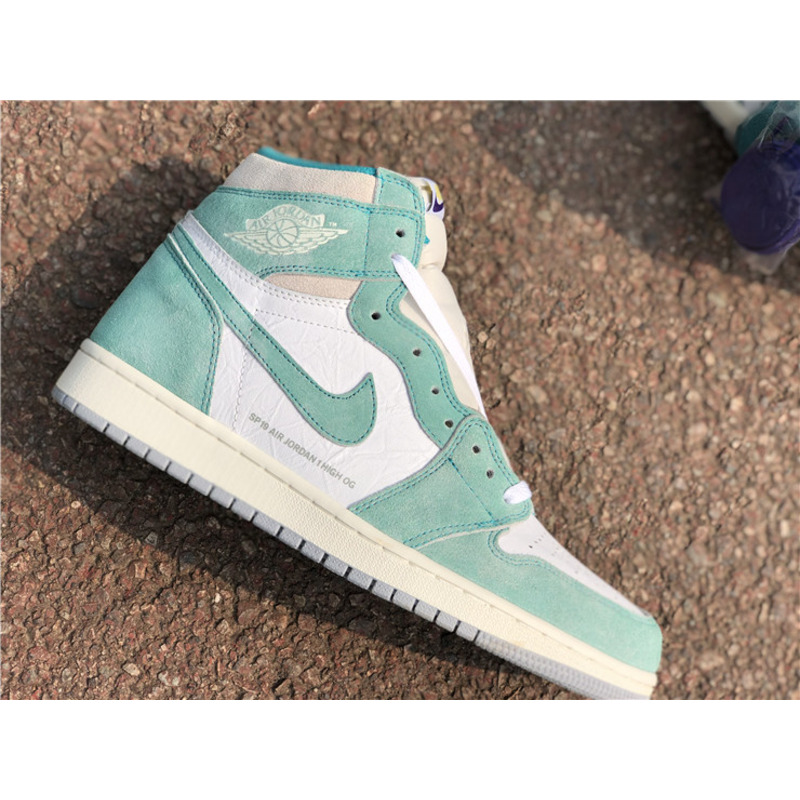 Air Jordan 1"Turbo Green"555088 311 Sneakers Men Women
