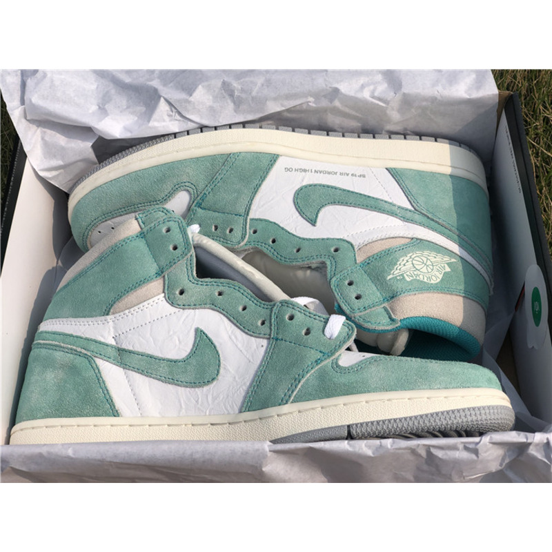 Air Jordan 1"Turbo Green"555088 311 Sneakers Men Women