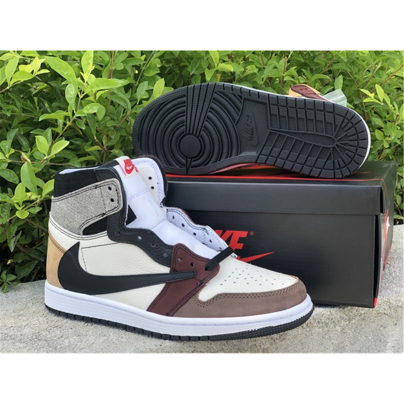 Air Jordan 1 HIGH OG TS SP SMPLE Sneakers Men Women