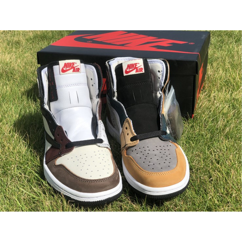 Air Jordan 1 HIGH OG TS SP SMPLE Sneakers Men Women