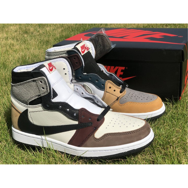 Air Jordan 1 HIGH OG TS SP SMPLE Sneakers Men Women