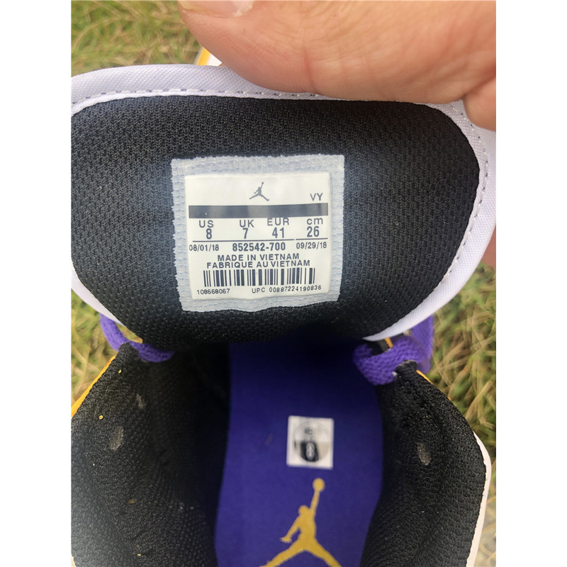 Air Jordan 1 Mid 852542 700 Sneakers Men Women