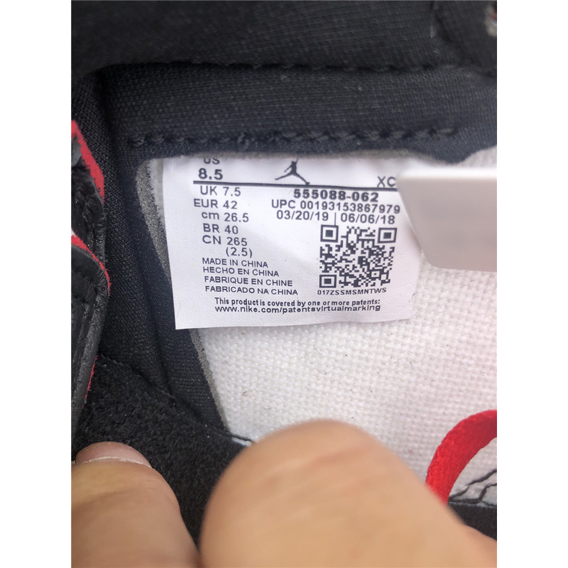 Air Jordan 1 Retro High OG 555088 062 Sneakers Men Women
