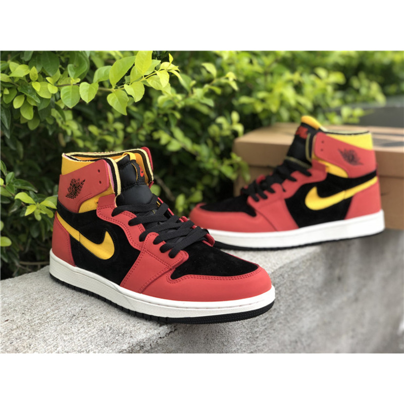 Air Jordan 1 Zoom Comfort"Chile Red"CT0978 006 Sneakers Men