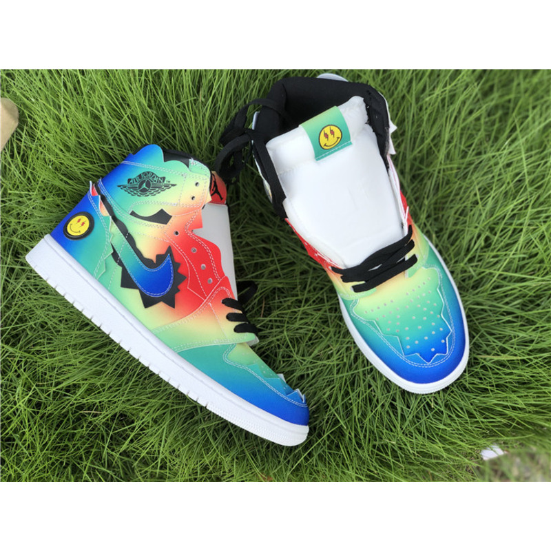 J Balvin x Air Jordan 1 RETRO HIGH OG J BALVIN DC1786 125 Sneakers Men Women