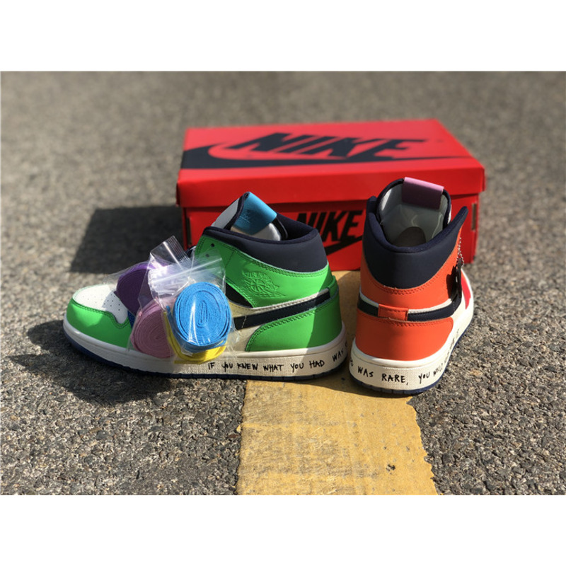 Melody Ehsani x Air Jordan 1 Mid WMNS"Fearless"CQ7629 100 Sneakers Men Women