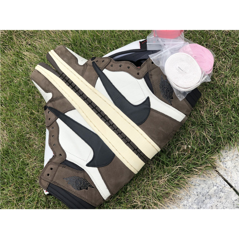 TS x Air Jordan 1 CD4487 100 Sneakers Men Women