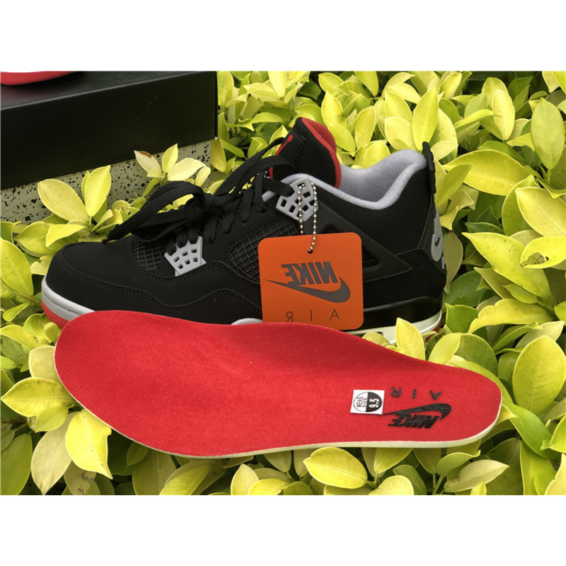 Air Jordan 4 RETRO Bred 2019 308497 060 Sneakers Men