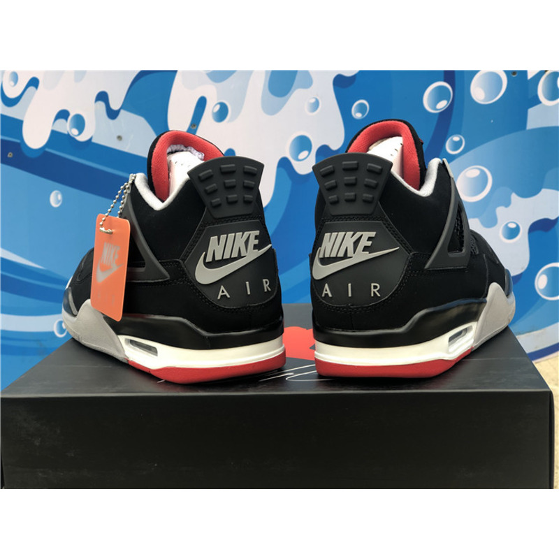 Air Jordan 4 RETRO Bred 2019 308497 060 Sneakers Men