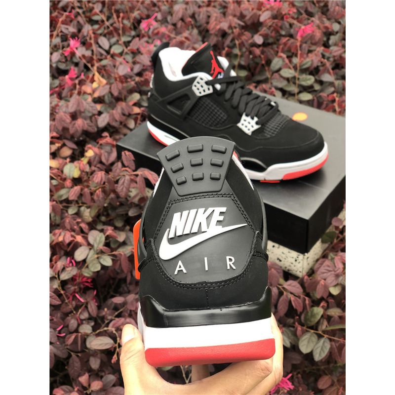 Air Jordan 4 RETRO Bred 2019 308497 060 Sneakers Men