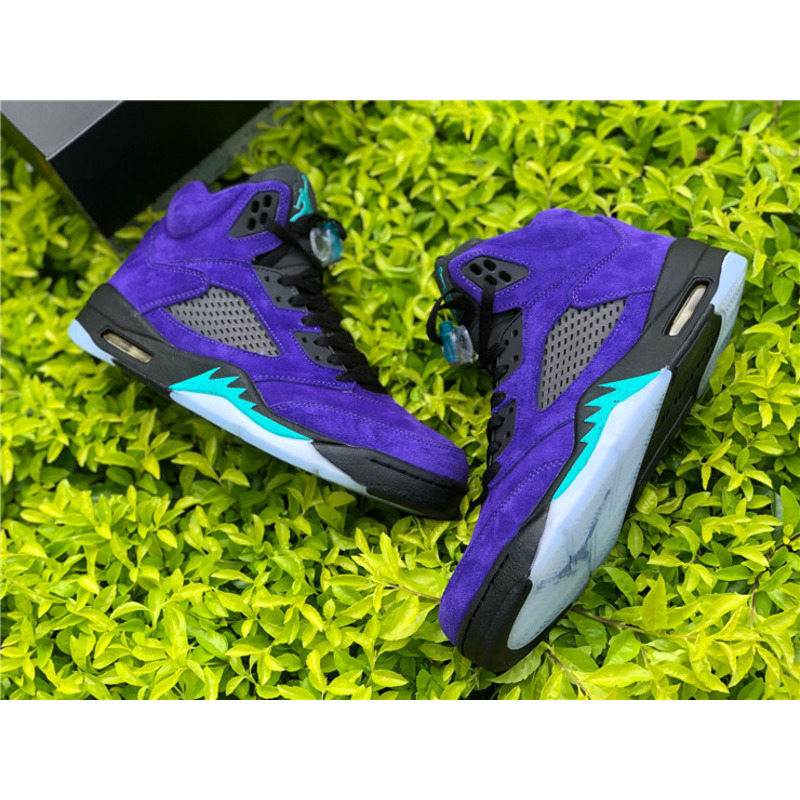 Air Jordan 5"Alternate Grape" 136027 500 Sneakers Men