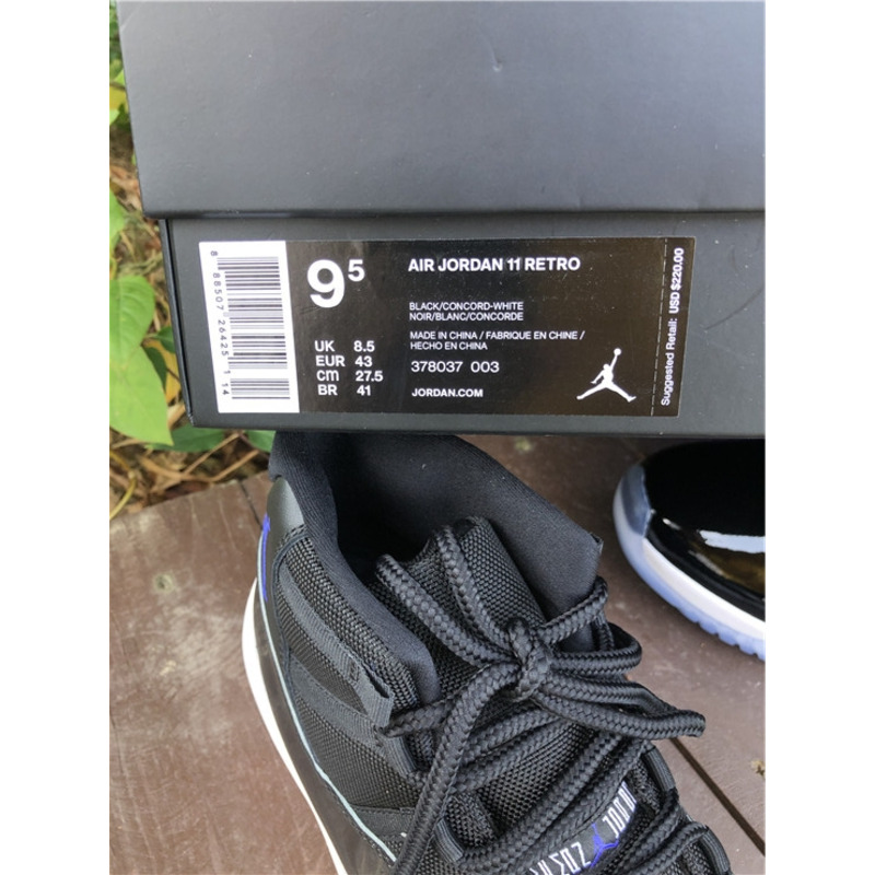 Air Jordan 11"Space Jam" 378037 003 Sneakers Men