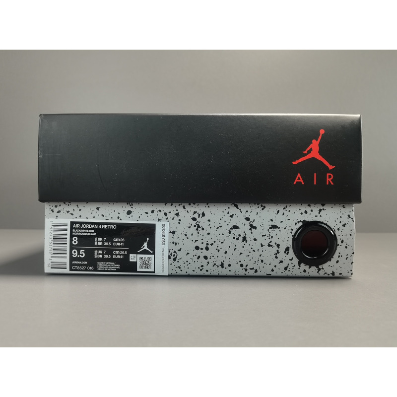 Air Jordan 4 "Red Thunder" CT8527 016 Sneakers Men Women