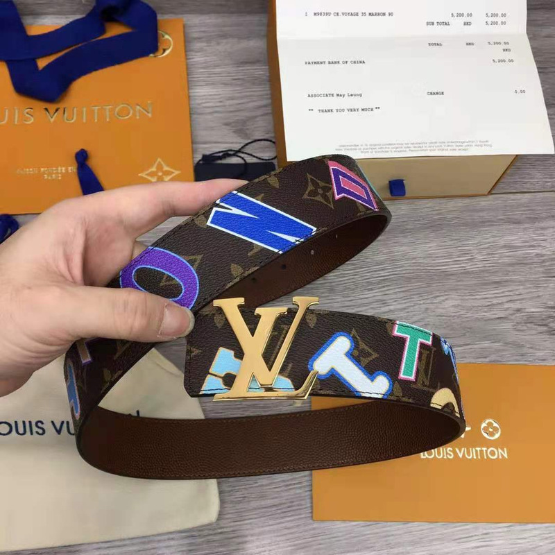 l**is V*t*n x nba lv initiales 40mm reversible belt