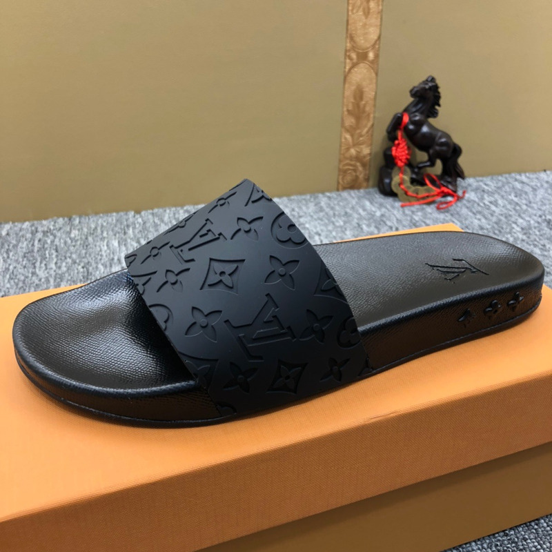 l**is V*t*n monogram slippers