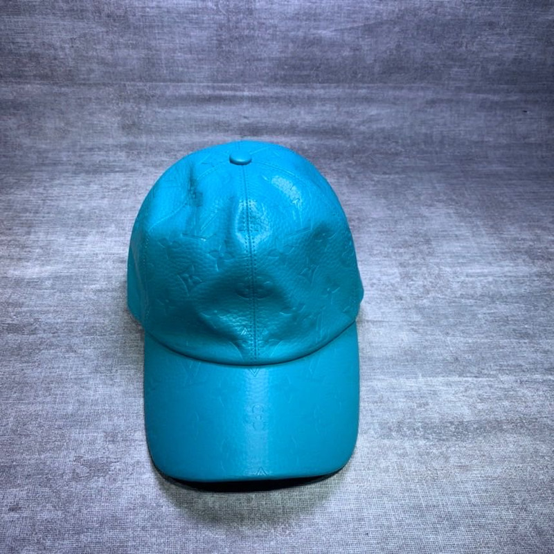 l**is V*t*n monogram leather baseball cap