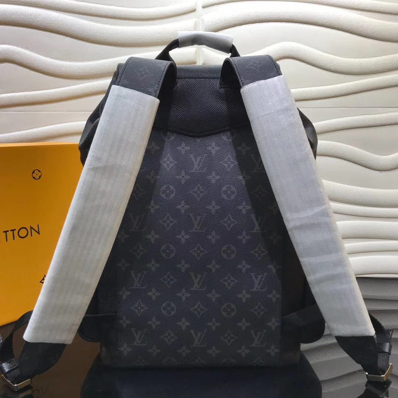 l**is V*t*n monogram black backpack bag