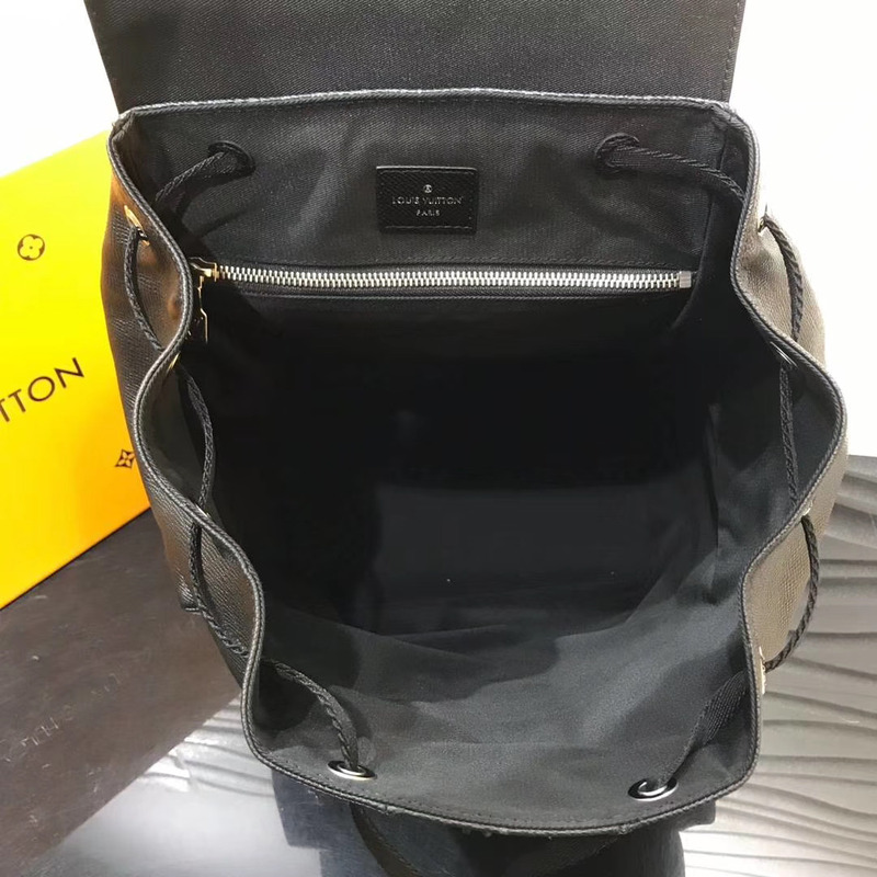 l**is V*t*n monogram black backpack bag