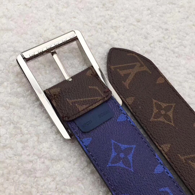 l**is V*t*n monogram canvas reverso 40mm belt