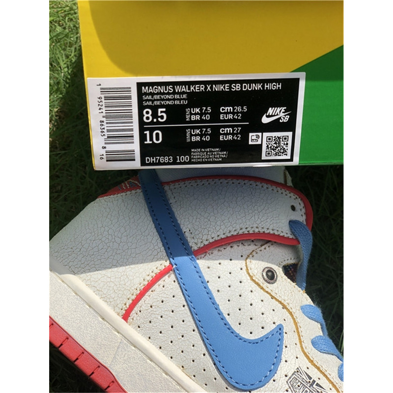 Ishod Wair x Magnus Walker x Nike SB Dunk High DH7683 100 Sneakers Men Women