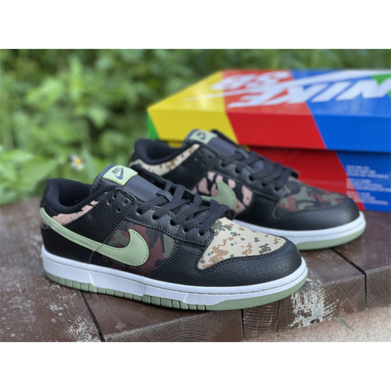 Nike Dunk Low "Crazy Camo"DH0957 001 Sneakers Men Women