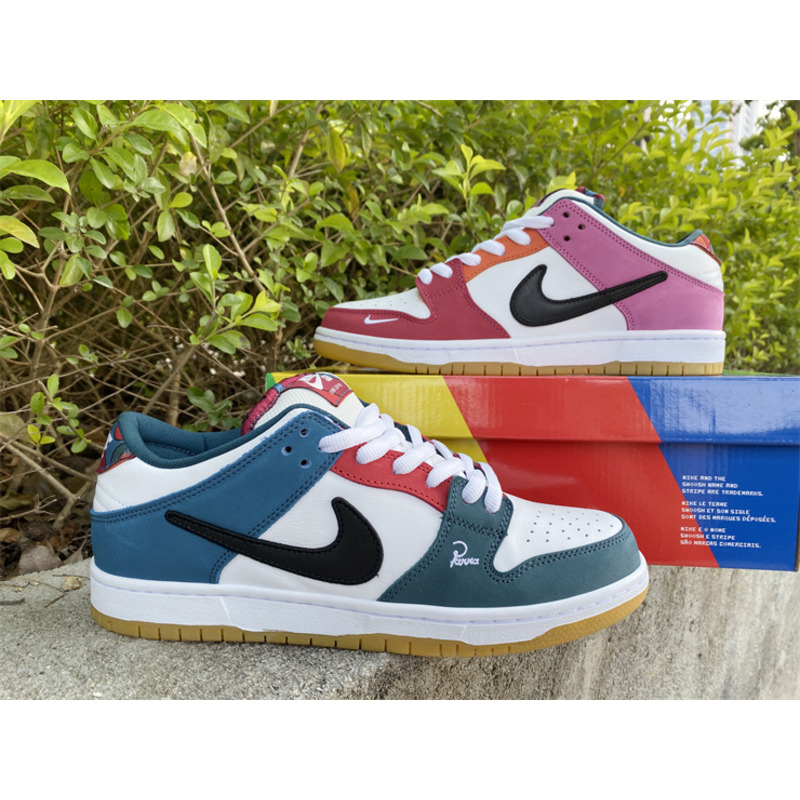 Parra x Nike SB Dunk Low DH7695 100 Sneakers Men Women