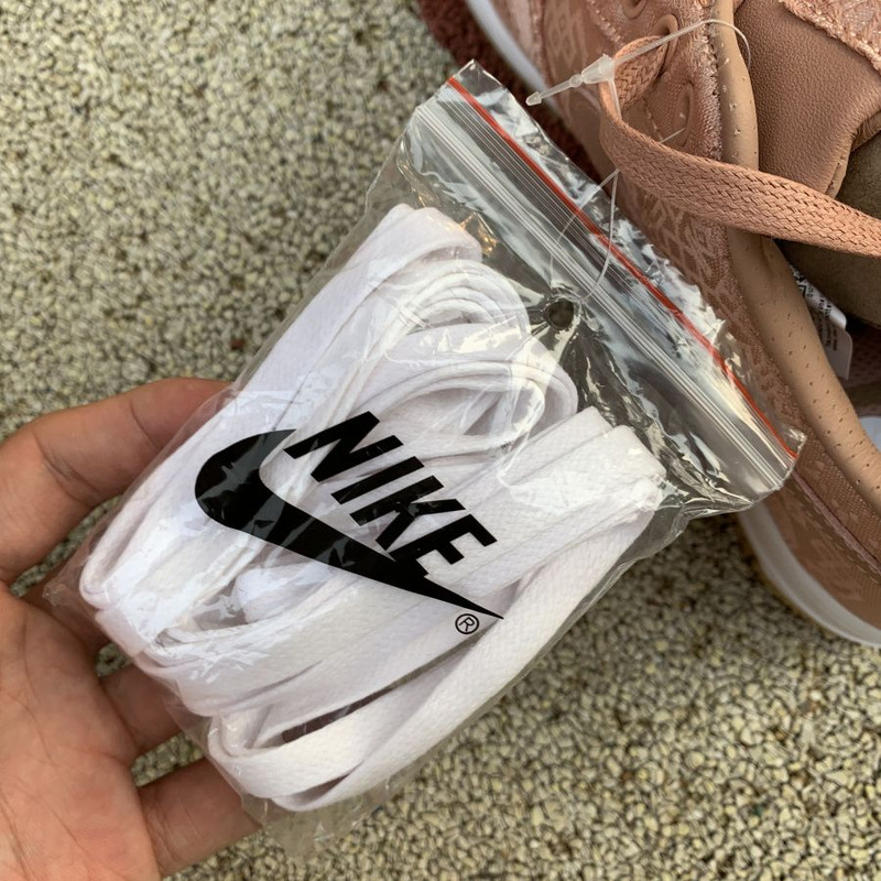 CLOT x Nike Air Force 1 Rose Gold Pink Silk CJ5290 600 Sneakers men women