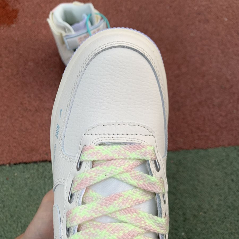 Nike Air Force 1 HI UT high Milky White Powder CQ4810 111 Sneakers Men Women