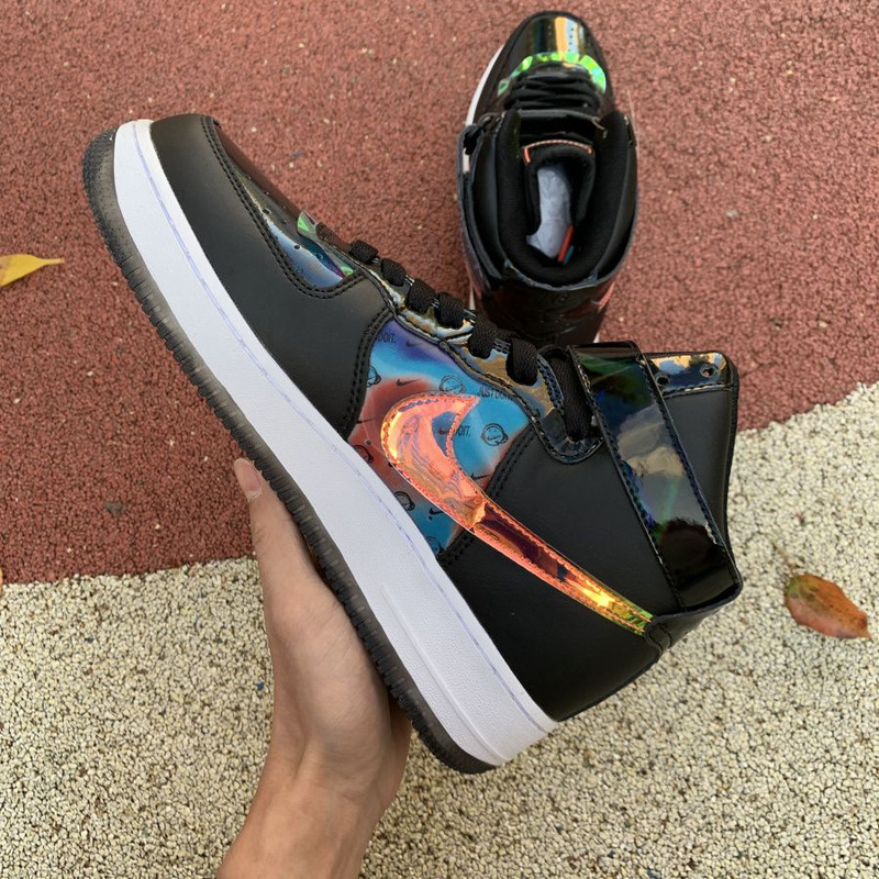 Nike Air Force 1 high black colorful DC0831 101 Sneakers men women
